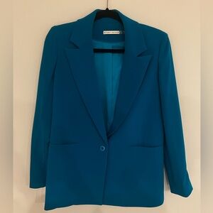Teal Alice + Olivia Suit